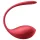 Satisfyer Shiny Petal - вибриращо яйце с дистанционно управление - червен