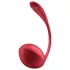 Satisfyer Shiny Petal - вибриращо яйце с дистанционно управление - червен