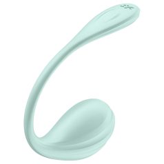   Satisfyer Smooth Petal - умен вибрационен яйце (зелено)