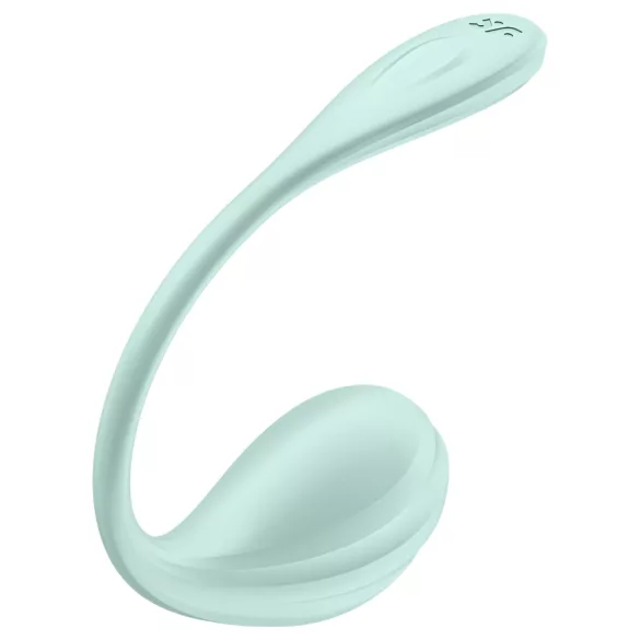 Satisfyer - вибриращо яйце с управление през телефон - зелен