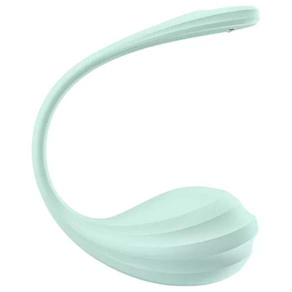 Satisfyer - вибриращо яйце с управление през телефон - зелен