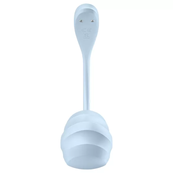Satisfyer - вибриращо яйце с управление през приложение - син