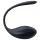Satisfyer Ribbed Petal - носимо вибриращо яйце с дистанционно управление (черно)