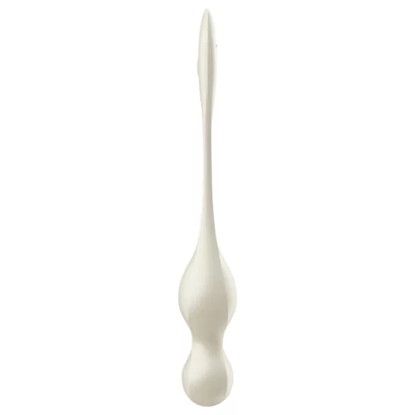 Satisfyer Love Birds 1 - вагинални топчета с вибрация, управлявани чрез приложение (бели)