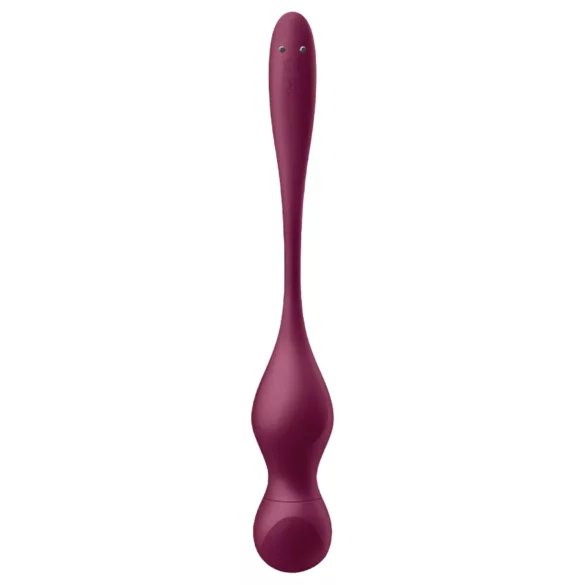 Satisfyer Love Birds Vary - вибриращи гейша топчета с управление чрез приложение (червен)