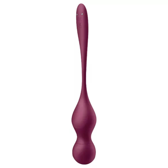 Satisfyer Love Birds Vary - вибриращи гейша топчета с управление чрез приложение (червен)