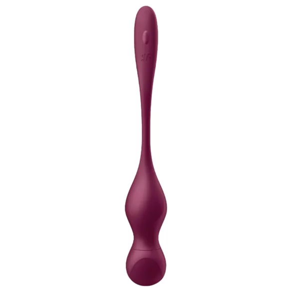 Satisfyer Love Birds Vary - вибриращи гейша топчета с управление чрез приложение (червен)