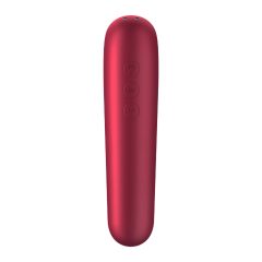   Satisfyer Dual Love - интелигентен вагинален и клиторен вибратор (червен)