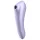 Satisfyer Dual Pleasure - вибратор 2 в 1 с въздушни вълни, управляван чрез приложение (лилав)
