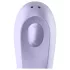 Satisfyer Dual Pleasure - вибратор 2 в 1 с въздушни вълни, управляван чрез приложение (лилав)