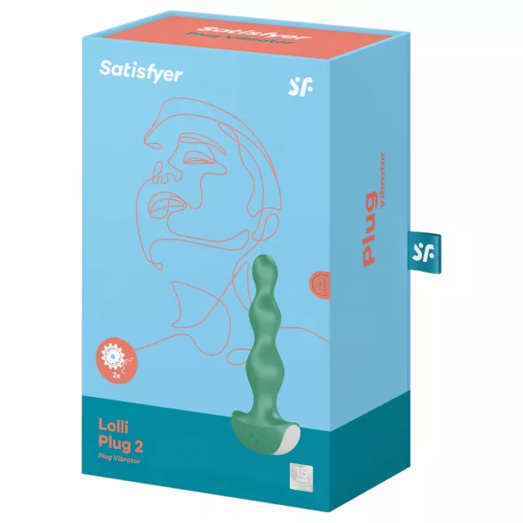 Satisfyer Lolli-Plug 2 - вибриращ анален плъг
