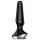 Satisfyer Plug-ilicious 2 - вибратор за анална стимулация с управление чрез приложение (черен)