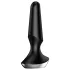Satisfyer Plug-ilicious 2 - вибратор за анална стимулация с управление чрез приложение (черен)