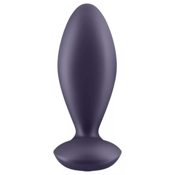 Satisfyer Power Plug - анален вибратор с управление чрез приложение (лилав)