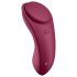 Satisfyer Sexy Secret - умен водоустойчив вибратор за бикини (червен)