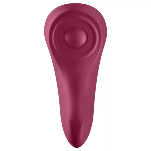 Satisfyer Sexy Secret - носим вибратор за бикини с управление чрез приложение (червен)