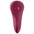 Satisfyer Sexy Secret - умен водоустойчив вибратор за бикини (червен)