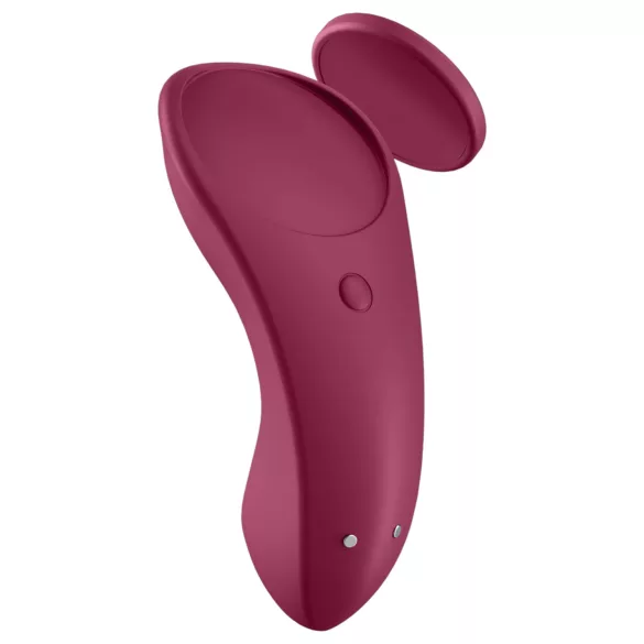 Satisfyer Sexy Secret - носим вибратор за бикини с управление чрез приложение (червен)