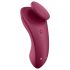 Satisfyer Sexy Secret - умен водоустойчив вибратор за бикини (червен)