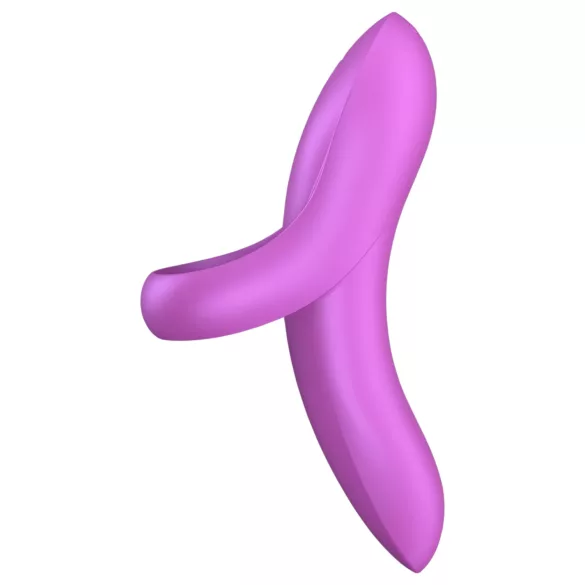 Satisfyer Bold Lover - акумулаторен, водоустойчив вибратор за пръст (розов)