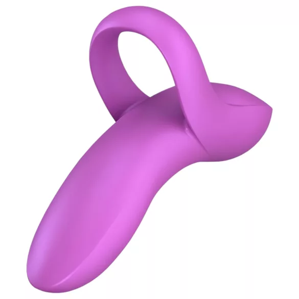 Satisfyer Bold Lover - акумулаторен, водоустойчив вибратор за пръст (розов)