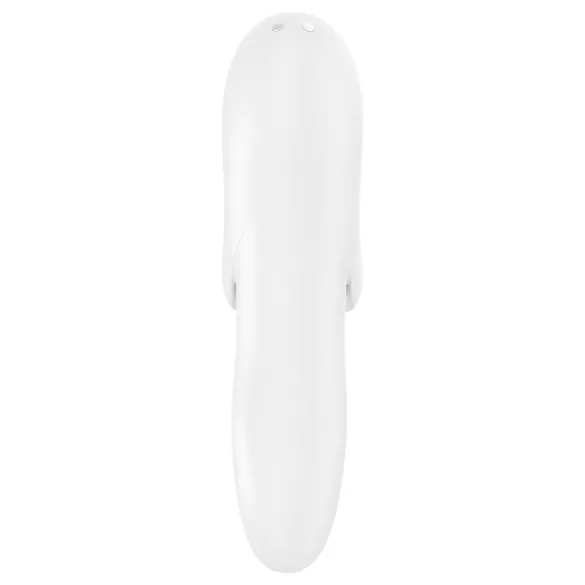 Satisfyer Bold Lover - вибратор за пръст - акумулаторен, водоустойчив, бял