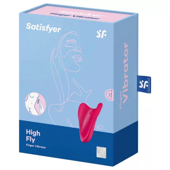 Satisfyer High Fly - вибратор за клитор - акумулаторен, водоустойчив - розов