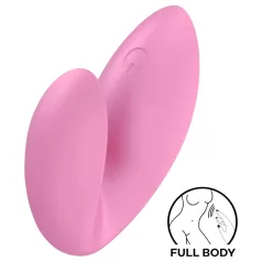   Satisfyer Love Riot - акумулаторен, водоустойчив вибратор за пръст (розов)