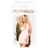 Penthouse Sweet & Spicy - дамски дантелен комплект с яка - бял - M/L