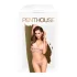 Penthouse Double Spice - комплект дантелен сутиен и бикини - телесен цвят