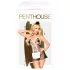 Penthouse - еротичен костюм прислужница 3 части - черно-бял - L/XL