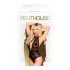 Penthouse Toxic Powder - секси бодита с яка - черно - M/L