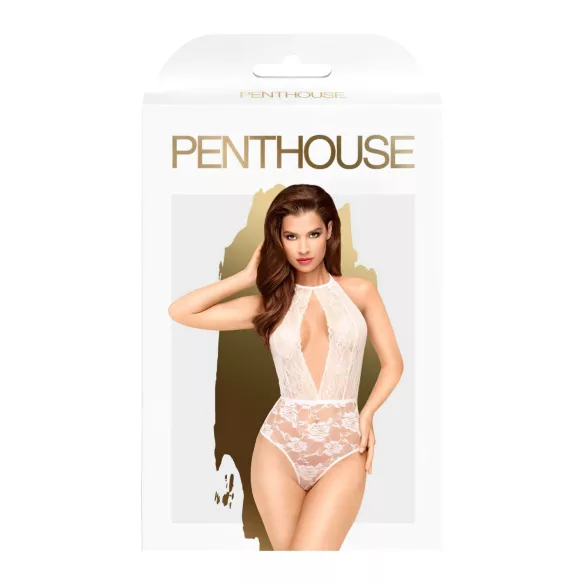 Penthouse Toxic Powder - боди с яка - бяло