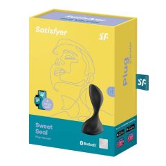   Satisfyer Sweet Seal - интелигентен анален вибратор (черен)