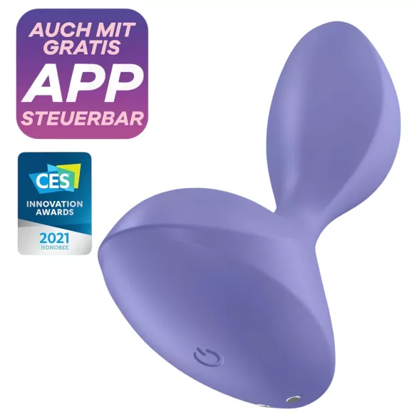 Satisfyer Sweet Seal - анален вибратор с управление чрез приложение (лилав)
