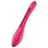 Satisfyer Elastic Joy - вибратор за двойки - гъвкав, акумулаторен, червен