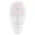 Satisfyer Supernova - вибратор 2 в 1 с въздушни вълни - акумулаторен, бял