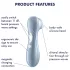 Satisfyer Pro 2 Gen2 - акумулаторен вибратор за клитор с въздушни вълни (син)