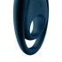 Satisfyer Glorious Duo - вибриращ пръстен за пенис - силикон, син