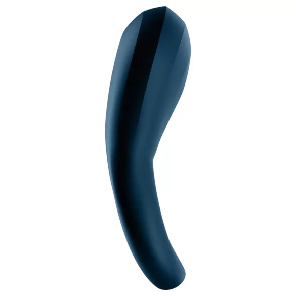 Satisfyer Epic Duo - вибриращ пръстен за пенис с управление чрез приложение за мъже (черен)