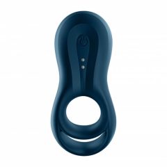  Satisfyer Epic Duo - интелигентен вибриращ пенис пръстен (черен)