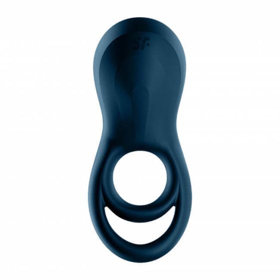 Satisfyer Epic Duo - интелигентен вибриращ пенис пръстен (черен)