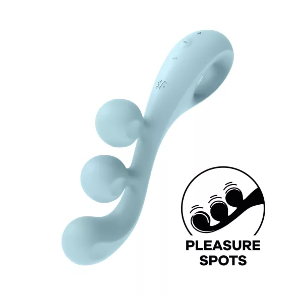 Satisfyer Tri Ball 2 - многофункционален вибратор - мента