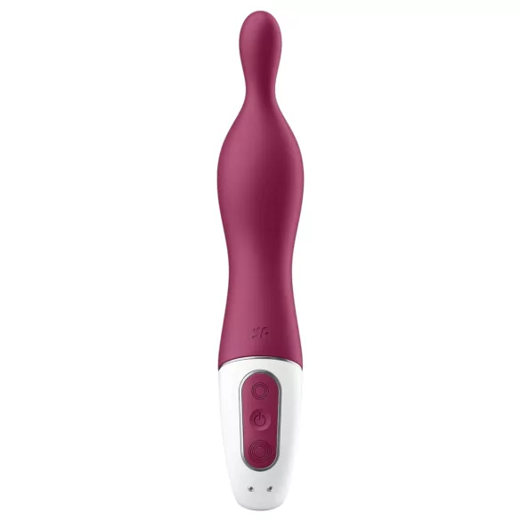 Satisfyer A-Mazing 1 - акумулаторен, A-точка вибратор (червен)
