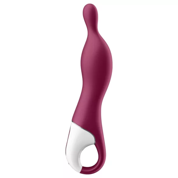 Satisfyer A-Mazing 1 - акумулаторен, A-точка вибратор (червен)