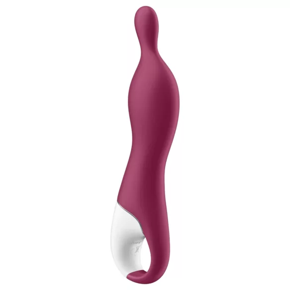 Satisfyer A-Mazing 1 - акумулаторен, A-точка вибратор (червен)