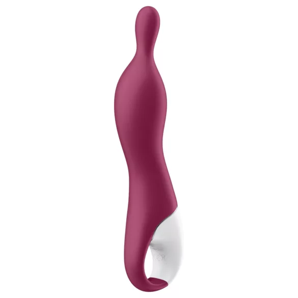 Satisfyer A-Mazing 1 - акумулаторен, A-точка вибратор (червен)