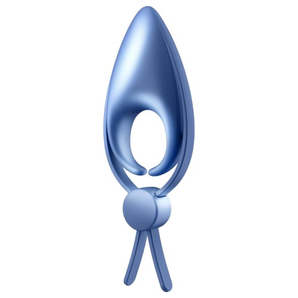 Satisfyer Sniper - вибриращ пенис пръстен с акумулатор - син