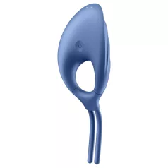   Satisfyer Swordsman - вибриращ пенис пръстен с акумулатор - син