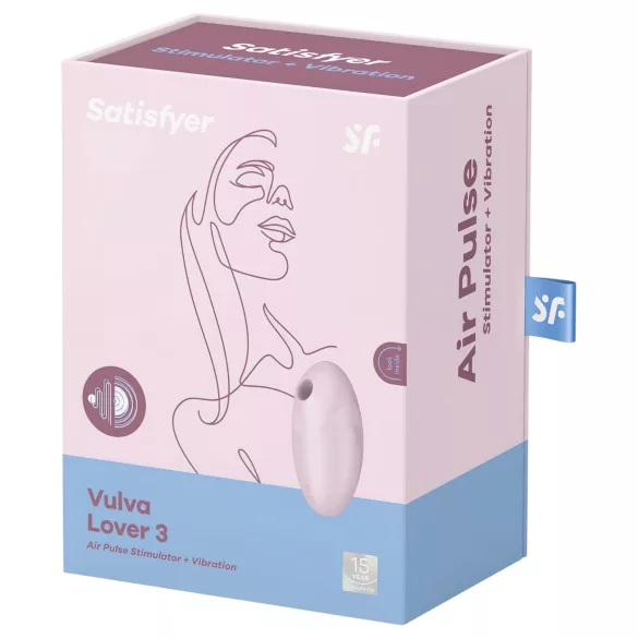 Satisfyer Vulva Lover 3 - клитор стимулатор с въздушни вълни